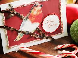 Have you ever received a holiday card from someone. How To Make A Bird And Branch Holiday Card Hgtv
