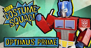 How To Create The Ultimate Diy Optimus Prime Costume Optimus Prime Costume Optimus Prime Costume Diy Optimus Prime
