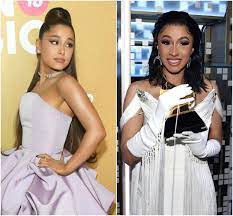 Ariana Grande Reacts To Cardi B's Win; Rapper Shares Rap Album Of The Year Win w/ Mac Miller [VIDEO]