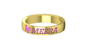 Fancy Name Ring Indian Wedding Rings Wedding Ring With Name Wedding Rings Unique