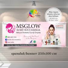 June 26, 2021 contoh banner salon dan spa nu skin. Spanduk Banner Ms Glow Agen Reseller Shopee Indonesia