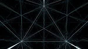 Download Hd Geometry Black Blue Abstract Cgi Mirror Reflection Wallpapers Mirrored Wallpaper Abstract Wallpaper Black And White Abstract