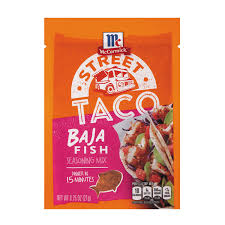 Check spelling or type a new query. Mccormick Street Taco Baja Fish Seasoning Mix Mccormick