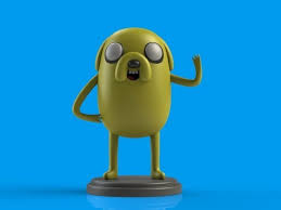 Jake The Dog 3d Model 3d Printable Max Obj 3ds Fbx Dxf Stl Modelos