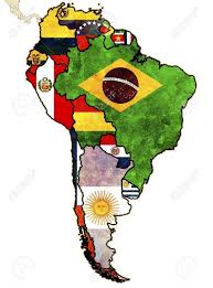 Comienza en la costa del mar pacífico de esta región y se expande hasta la mitad del océano atlántico por el límite del sur. Algunos Muy Viejo Mapa De Grunge De Los Paises De America Del Sur Fotos Retratos Imagenes Y Fo Mapa De America Latina Mapa De America Mapa De America Del Sur