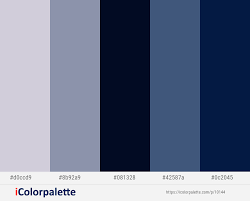 Mischka Manatee Black Pearl East Bay Blue Zodiac Color Scheme Icolorpalette Blue Colour Palette Black Color Palette Blue Color Schemes