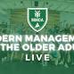 Modern Management of the Older Adult: Live
