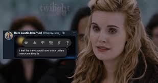 US Presidential debate tweets as Twilight characters