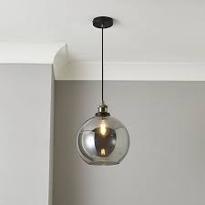 Find affordable ceiling lights from your favorite brands at kmart. Sadri Black Smoked Effect Pendant Ceiling Light Diy At B Q