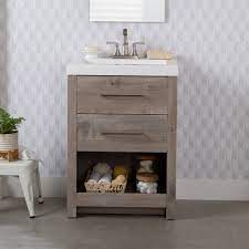 View our current range of 24 inch bathroom vanity cabinets. Coastal Farmhouse Marmie 24 5 Single Bathroom Vanity Set Reviews Wayfair