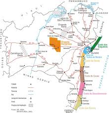 Mapa Da Bahia Roteiros De Turismo E Principais Rodovias Mapa Turistico Mapa Da Bahia Mapa