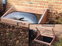 Then install a window in the basement, and supporting the surrounding ground with a window well. Custom Window Well Covers Egress Plexiglas Masonry Metal The Window Bubble