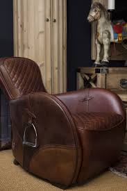 timothy oulton saddle chair and vintage 1950 s toy horse saddle chair rustic living room design iconic furniture design