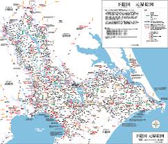 下総国元禄地図 - トンビが見た江戸の町 (江戸鳥瞰図、江戸時代、平安時代の復元地図)