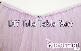 Diy Tulle Table Skirt Tulle Table Skirt Tulle Table Diy Table Skirts