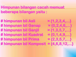 Maybe you would like to learn more about one of these? Bilangan Cacah Bilangan Genap Bilangan Ganjil Ppt Download