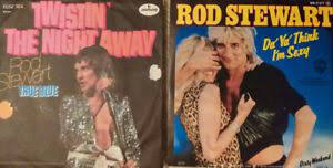 Da ya think i'm sexy? sugar, sugar. Rod Stewart Da Ya Think I M Sexy Twistin The Night Away 2 Single Vinyl Ebay