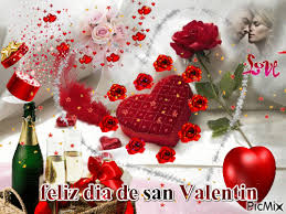 En el dia de san valentin hay 2 amores q te enamoran una persona y una canción, y a ti. Feliz Dia De San Valentin Picmix
