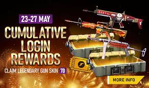 How to use free fire gun skin redeem code. Garena Free Fire On Twitter There S Something To Look Forward To Everyday From Today Until The 27th Of May Log In Over These 5 Days And Collect A Free Trial Legendary Gun