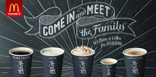 Mcdonalds Coffee Now If I Could Just Remove The M Lettering Mocha Types Of Lettering