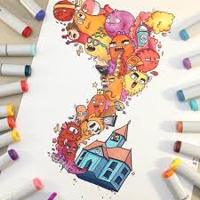 Doodling like vexx *he commented!!* 2 роки тому. Design Stack A Blog About Art Design And Architecture 11 Doodle Drawings And 1 Painting