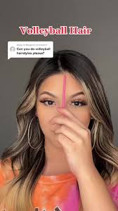 Medium Hair Length Softball Game Day Hair