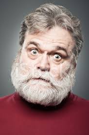 Questioning Expression Portrait Stock Photo