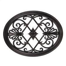 Collection by the restoring simple homestead. Nuvo Iron 13 X 17 Black Cast Aluminum Oval Fence Gate Insert Fence Hardware Kent Building Supplies