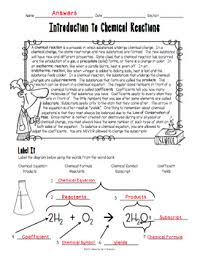 Continue with more related things such bill nye chemical reactions worksheet answers, decomposition and synthesis reactions worksheet answers our main objective is that these bill nye chemical reactions worksheet photos collection can be a guidance for you, deliver you more. 33 Chemical Reaction Worksheet Answer Key Free Worksheet Spreadsheet