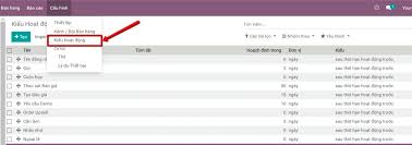 Hướng dẫn các thiết lập cơ bản CRM trong Odoo