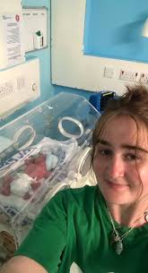 Jess had no idea she was pregnant until she went to the toilet and heard a  baby cry