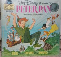Vintage Peter Pan Book And Record By Nikkiscraps On Etsy 8 95 Walt Disney Story Disney Story Disney Records