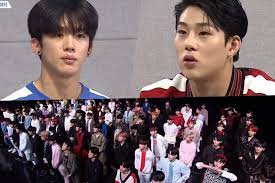 The contestants of produce x 101 performed together for the first time! Watch Produce X 101 Trainees Face Tough Critiques From Monsta X S Joohoney In Intense Preview Monsta X Intense Tough