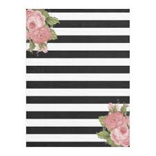 Black And White Striped Blanket Vintage Black White Stripe Blanket Zazzle Com Striped Blankets Black And White Style Blanket Black