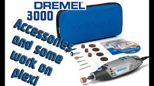 Up top, its tempered glass surface is the ideal perch for snacks and drinks. Dremel 3000 With Parts And Working With Plexiglas Youtube