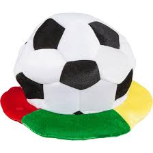 Und viele damen werden sich fragen: Fussball Fan Mutze Fussballkopf Hut Mit Ball 6 49