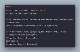 In mysql, join , cross join , and inner join are syntactic equivalents (they can replace each other). Sql Inner Join Example Sql Join Query Types