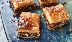 Nadiya Hussain Chocolate Orange Baklava Recipe Bbc Time To Eat Recipe Baklava Recipe Desserts Recipes