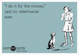  I Do It For The Money Said No Veterinarian Ever Veterinarian Quotes Veterinary Humor Veterinarian