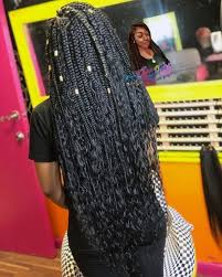 You should also double check you are not allergic to the extension hair as some are treated with chemicals that can cause irritation. Long Box Braids Hair Styles Braided Hairstyles Box Braids Styling