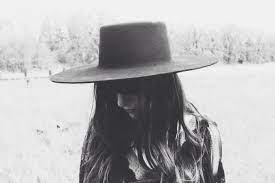 Woman S Black Felt Wide Brimmed Hat Spanish Hat Sweet Style Cute Fashion Style