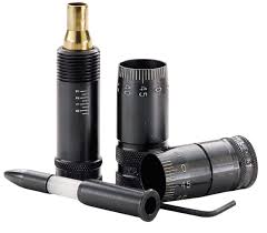 Precision Mic Rcbs A depth of one bullet diameter inside the case neck gives good alignment and neck tension for ignition. precision mic