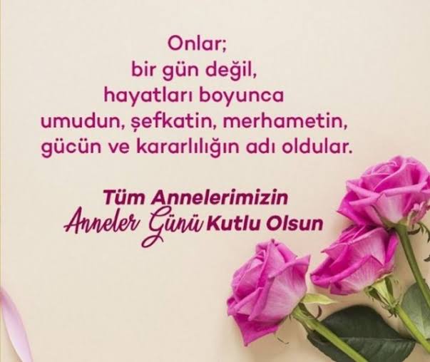 Anneler G�n� Kutlu Olsun.