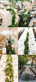 25 Statement Making Fresh Flower Table Runners Praise Wedding Wedding Decorations Table Flowers Floral Table Runner