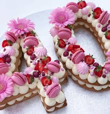 Pin By Jirina Abrahamova On Dorty Number Birthday Cakes 40th Birthday Cake For Women 40th Birthday Cakes