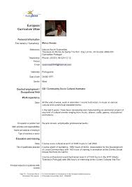 Cv Template En Gb Marco