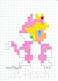 This Is A Drawing Of Peach In A Cat Suit From Super Mario 3d World In 8 Bit Style Cat Peach Is One Of The Many Character Pixel Art 8 Bit Pearler
