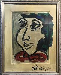 Bernard Goodman, Large Oil On Board, 1997