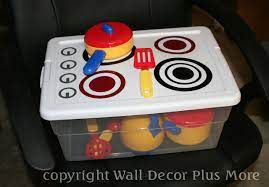 These play kitchen decals are ideal for your diy or restoration project. Vinyl Decal Stickers To Make A Diy Play Stove Tote Lid Diy Kids Kitchen Diy For Kids Diy Play Kitchen