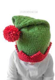 A perfect easter craft guide. Christmas Elf Hat Knitting Pattern Little Red Window